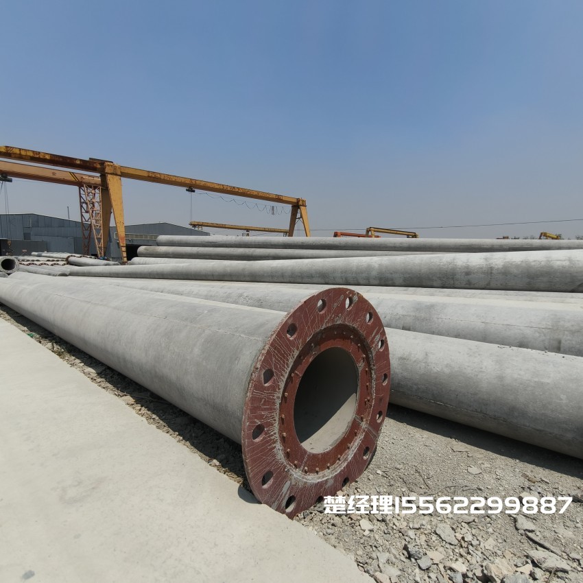 夹江12米无拉线电杆